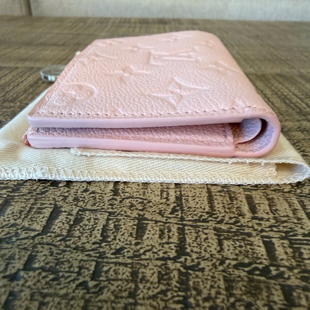 Louis Vuitton Lisa Wallet Pink Monogram Empreinte Leather - Picture 7 of 9